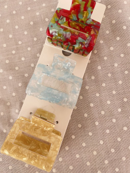 PINZA PELO ESTAMPADA MINI