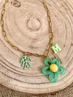 COLLAR CADENA DORADO ZELEN