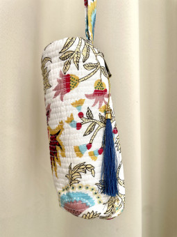 ESTUCHE DE TELA BLANCO