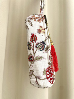 ESTUCHE DE TELA BLANCO