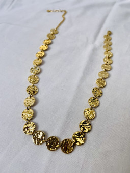 COLLAR CÍRCULOS DORADOS