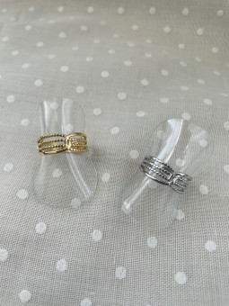 ANILLO CRUZADO ACERO...