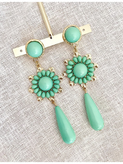 PENDIENTES FLAMECA LÁGRIMA...