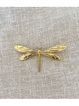 BROCHE LIBÉLULA DORADA...