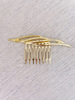 PEINILLA FLAMENCA HOJAS DORADA