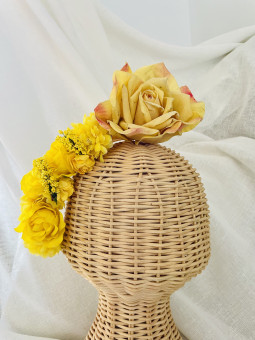 TOCADO FLAMENCA FLORES...