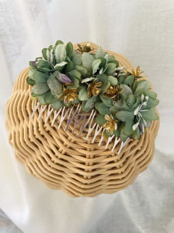 TOCADO FLAMENCA FLORES...