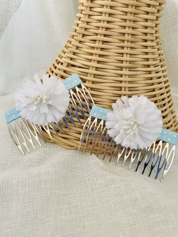 PEINILLA FLAMENCA FLOR BLANCA