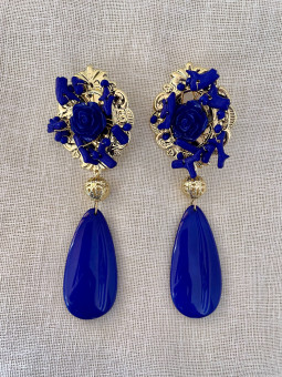 PENDIENTES FLAMENCA DORADO...