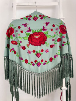 MANTONCILLO PEONÍA VERDE...