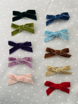 LAZO TERCIOPELO CON HORQUILLA