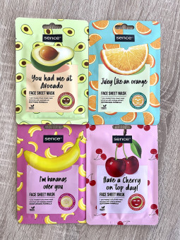 MASCARILLA FACIAL SENCE FRUTAS