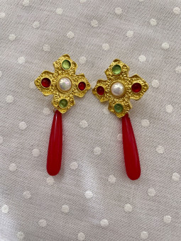 PENDIENTES FLAMENCA LÁGRIMA...