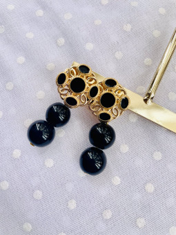 PENDIENTES FLAMENCA PERLAS...