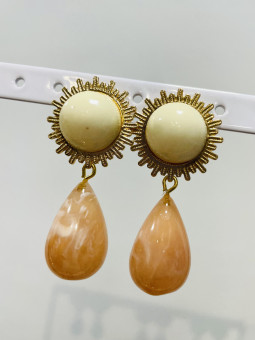 PENDIENTES FLAMENCA DORADOS...