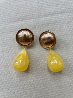 PENDIENTES FLAMENCA DORADOS...