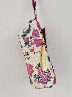 ESTUCHE DE TELA BLANCO