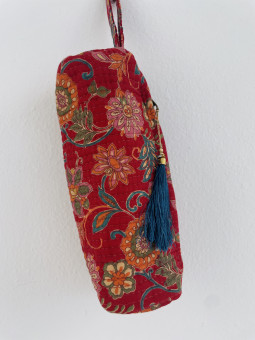 ESTUCHE DE TELA BURDEOS