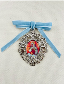 LAZO MEDALLÓN VIRGEN DE GRACIA