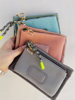 MONEDERO NYLON CORDÓN