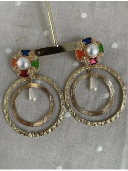 PENDIENTES FLAMENCA ARO...