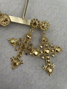 PENDIENTES FLAMENCA DORADOS