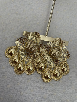 PENDIENTES FLAMENCA DORADOS