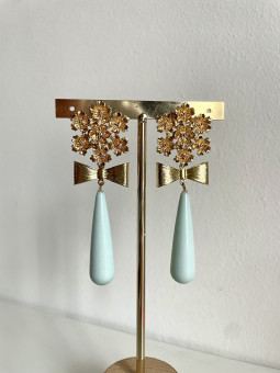 PENDIENTES FLAMENCA LAZO