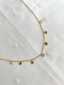 COLGANTE ESTRELLAS BRILLO