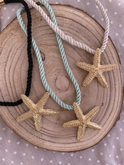 COLGANTE ESTRELLA MAR CORDÓN